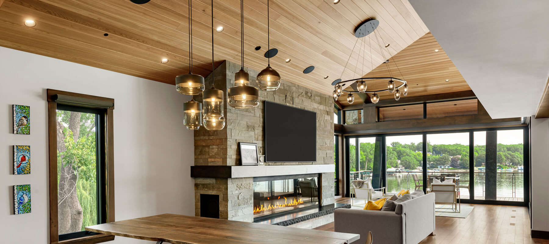 Residential electrician installing lighting in Adelaide
