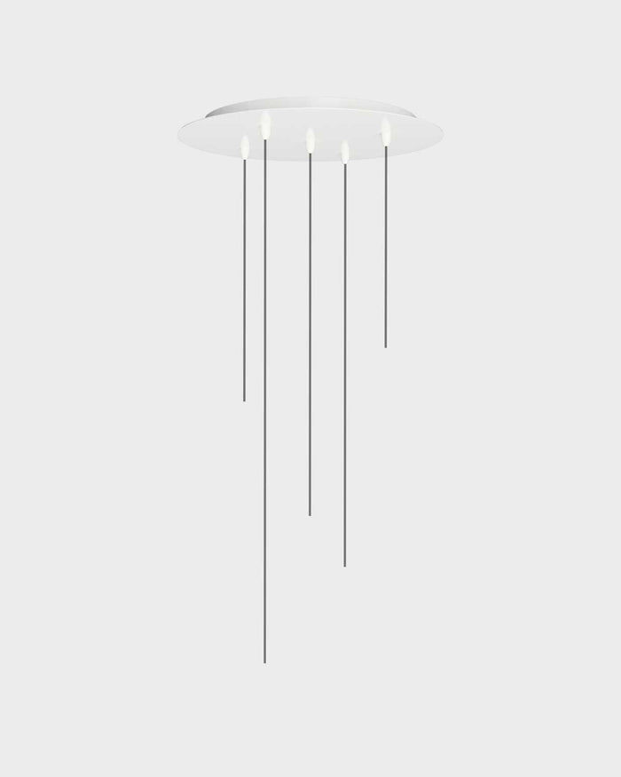 Helena 5 Light Round Canopy