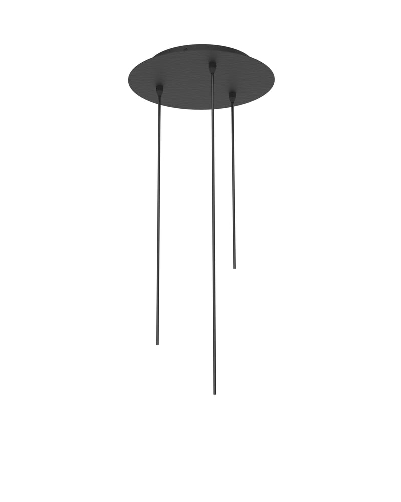 3 Light Round Canopy