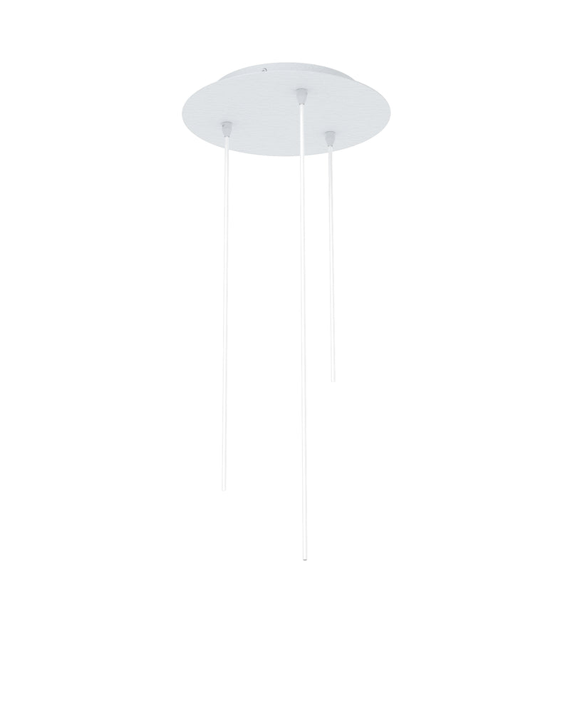 3 Light Round Canopy