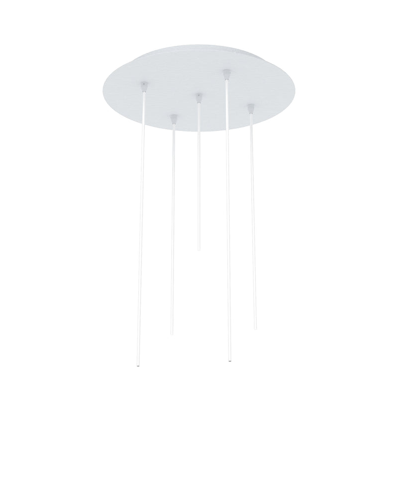 5 Light Round Canopy