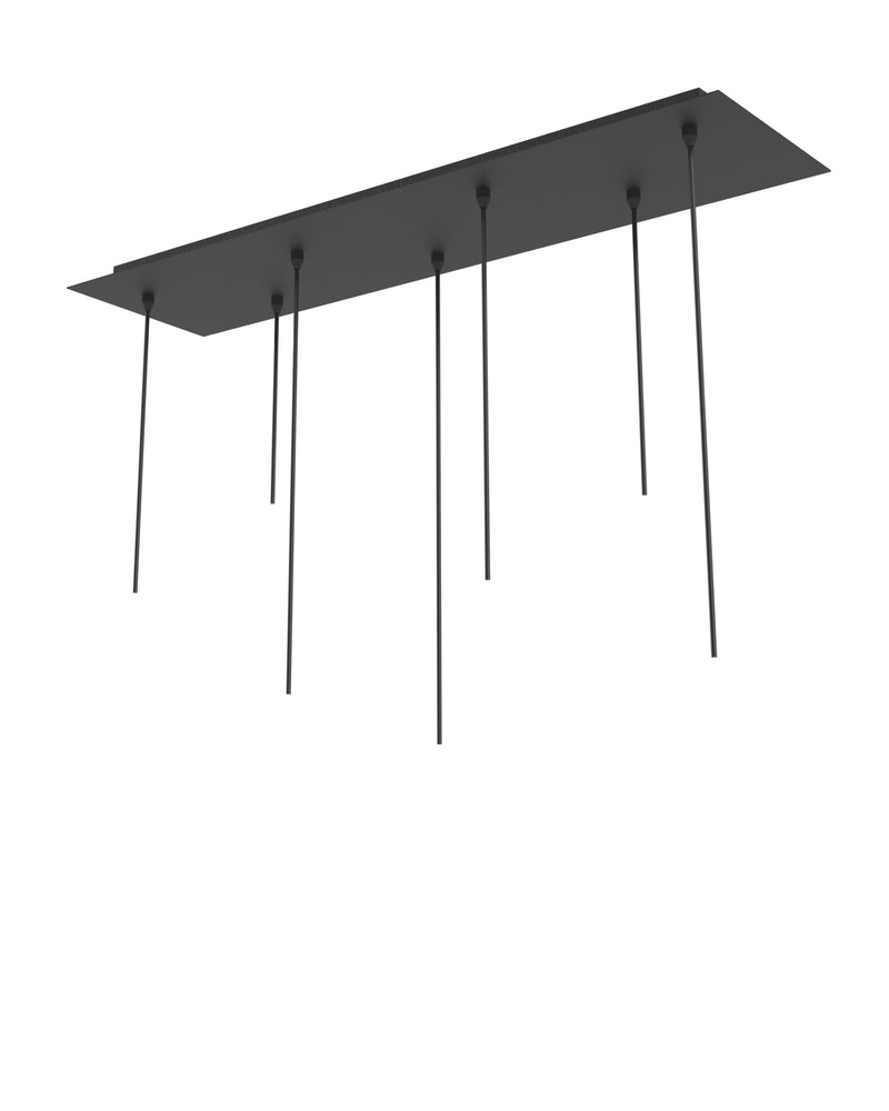 7 Light Rectangular Canopy