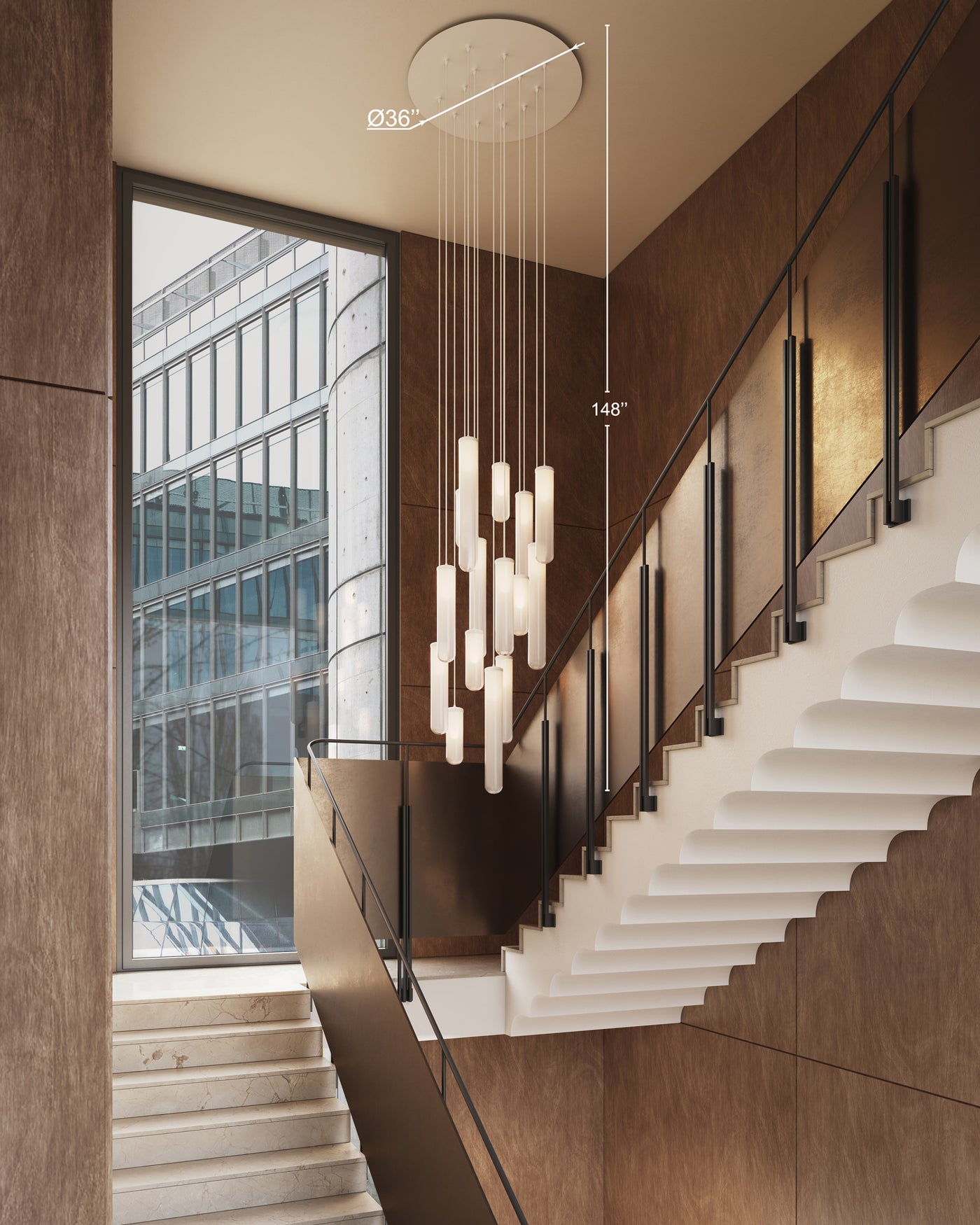 Helena 15 Light Installation - Hennepin Made