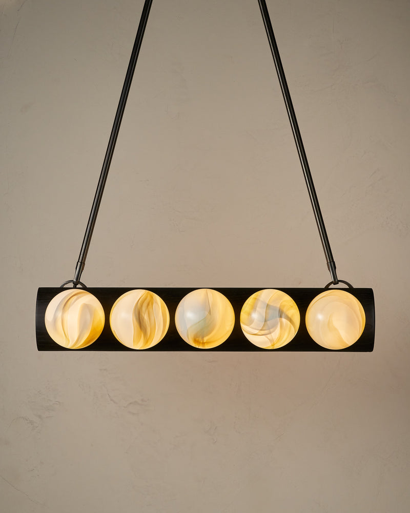 Nested 10 Light Chandelier