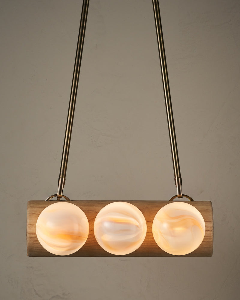 Nested 6 Light Chandelier