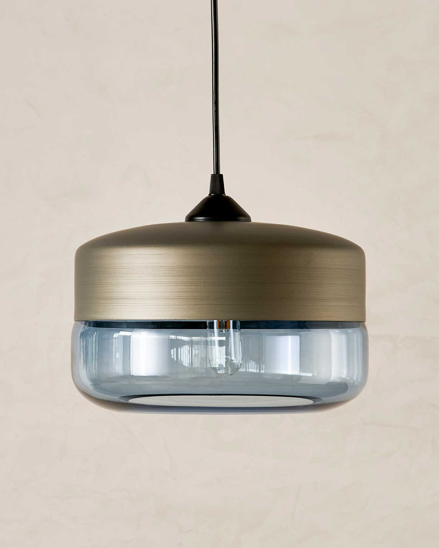 Parallel Wide Cylinder Pendant - Hennepin Made