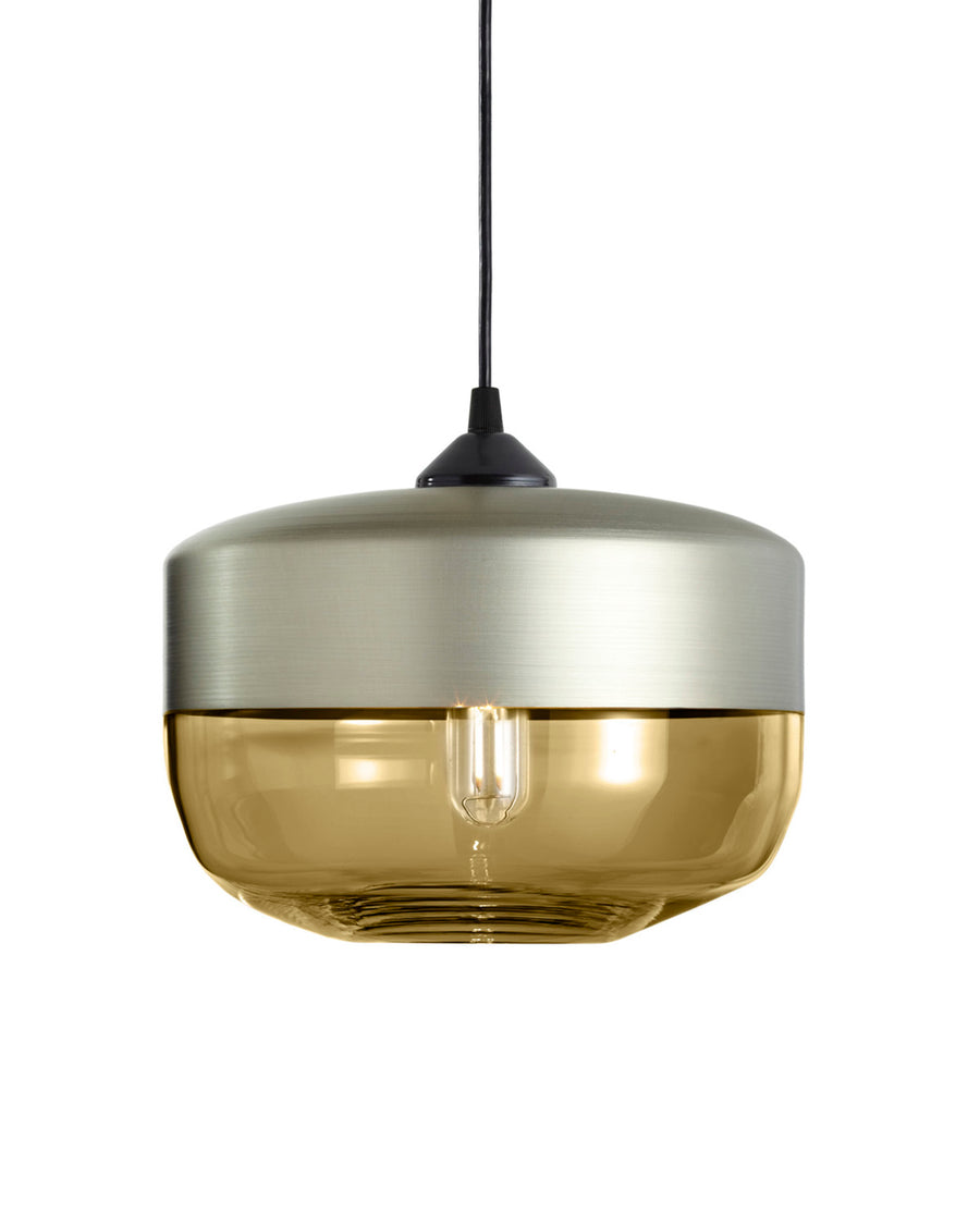 Parallel Wide Cylinder Pendant - Hennepin Made